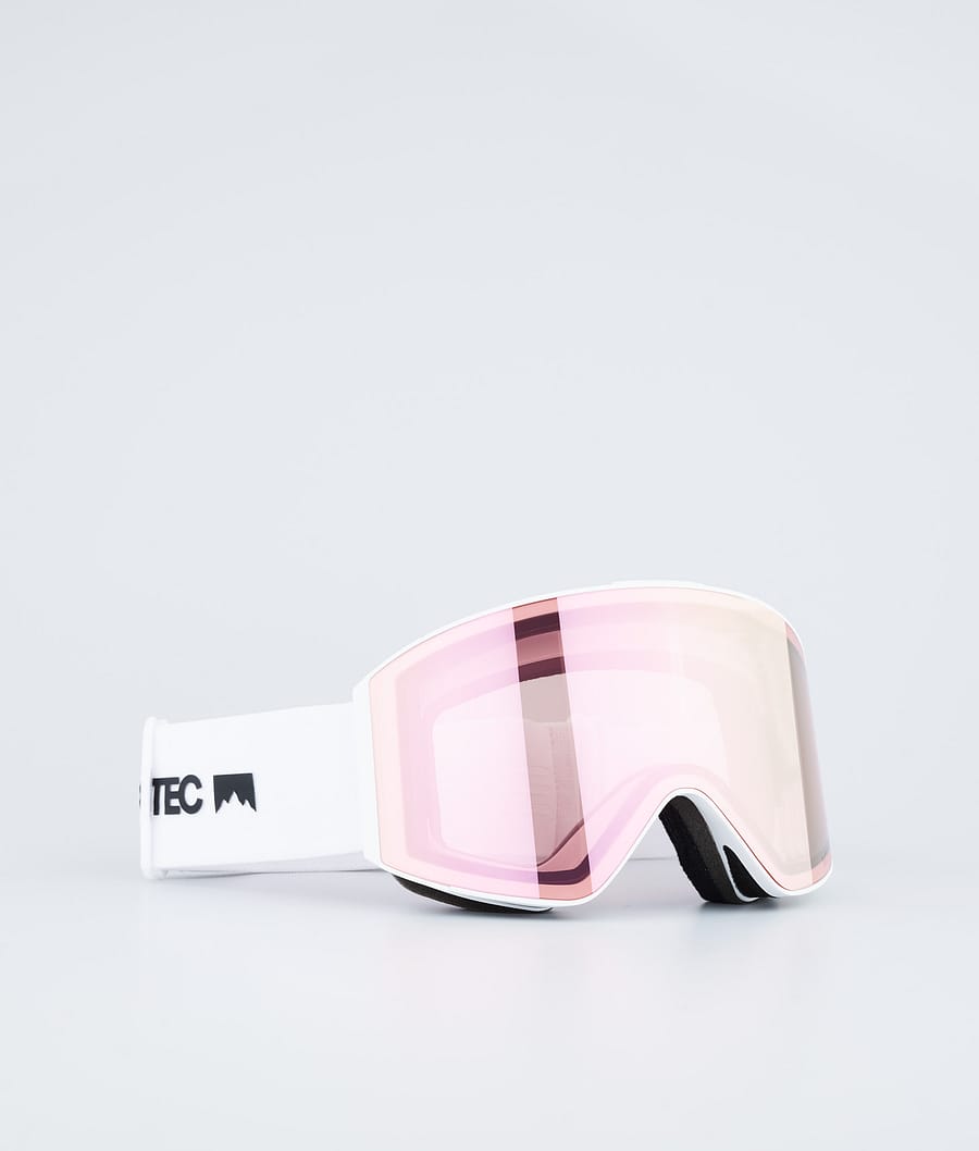 Scope Skibriller White/Pink Sapphire Mirror