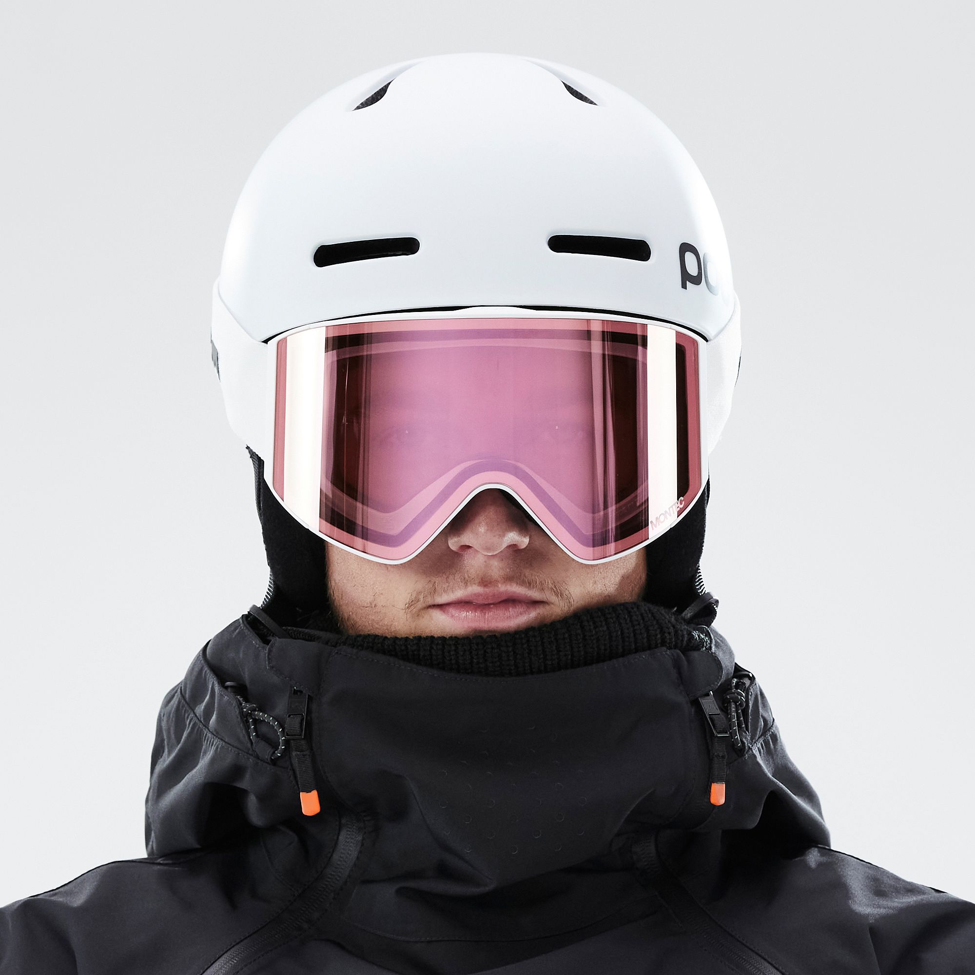 Montec Scope 2022 Ski Goggles White/Pink Sapphire Mirror