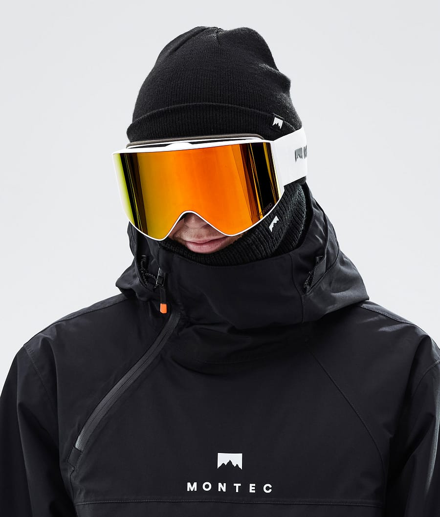 Scope Masque de ski White/Ruby Red Mirror
