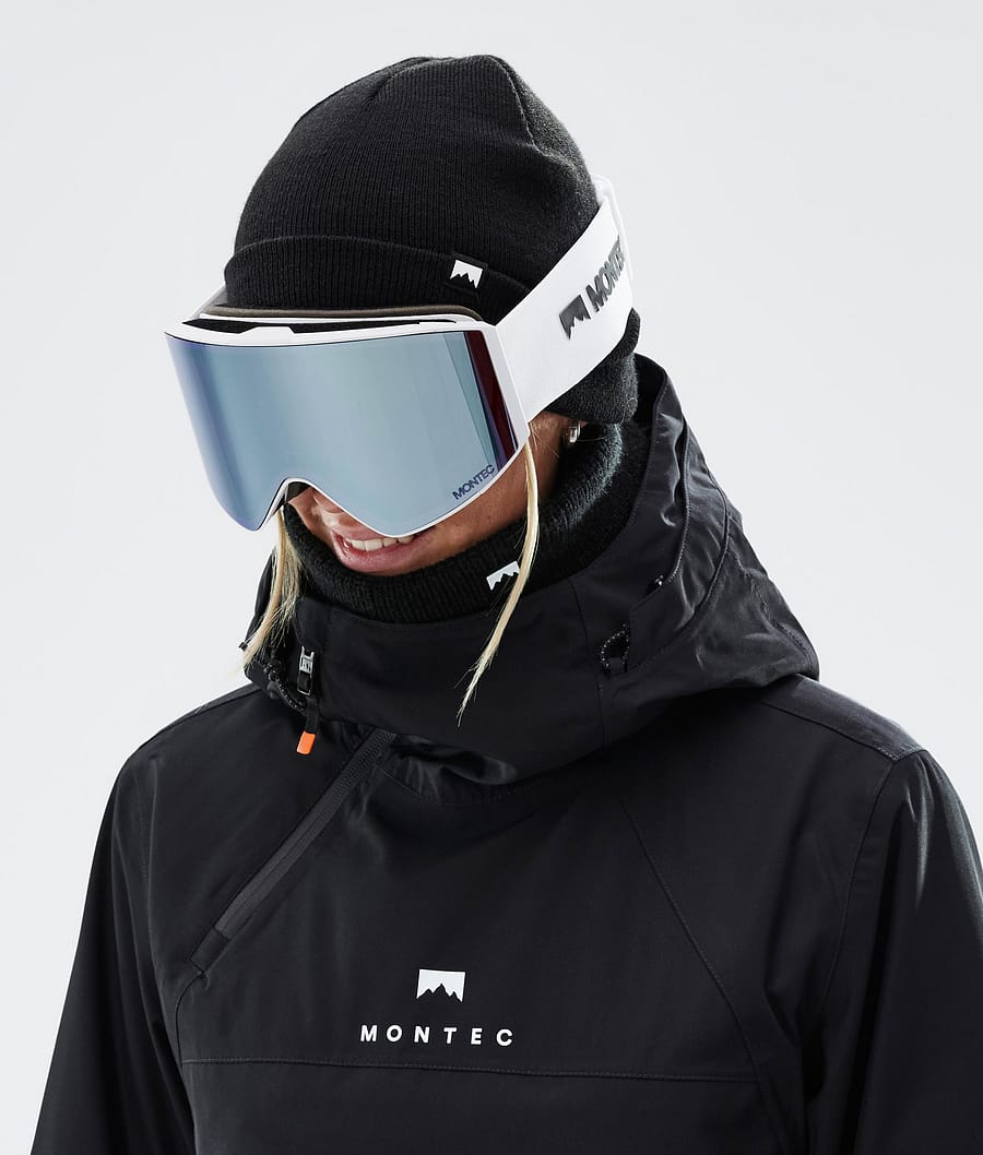 Scope Ski Goggles White/Moon Blue Mirror
