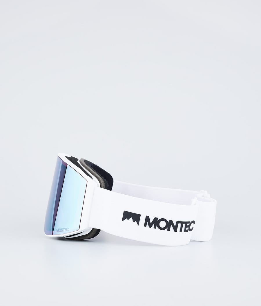 Scope Ski Goggles White/Moon Blue Mirror