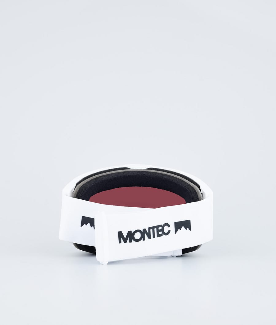 Scope Ski Goggles White/Moon Blue Mirror