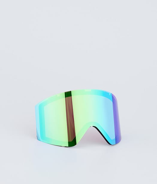Scope 2022 Goggle Lens Ecran de remplacement pour masque de ski Tourmaline Green Mirror