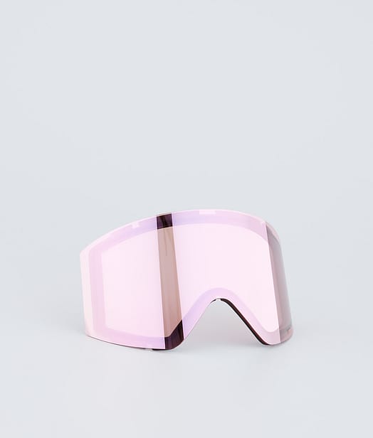 Scope 2022 Goggle Lens Ecran de remplacement pour masque de ski Pink Sapphire Mirror