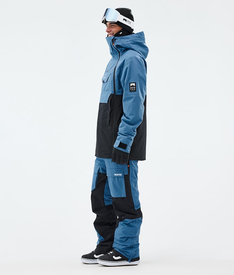 Doom Snowboard Jacket Men Blue Steel/Black, Image 4 of 11