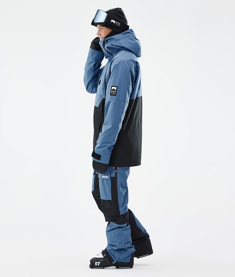 Doom Ski jas Heren Blue Steel/Black