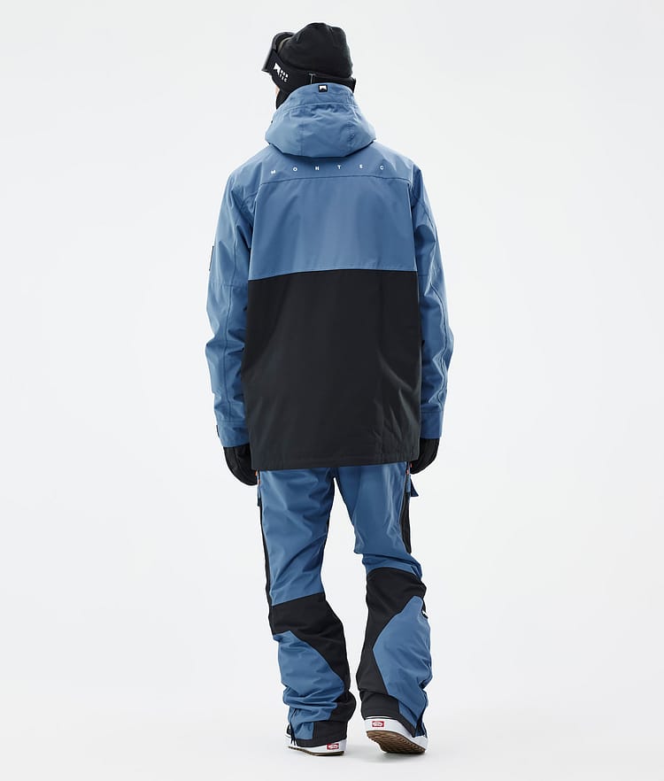 Doom Snowboardjakke Herre Blue Steel/Black Renewed, Billede 4 af 10