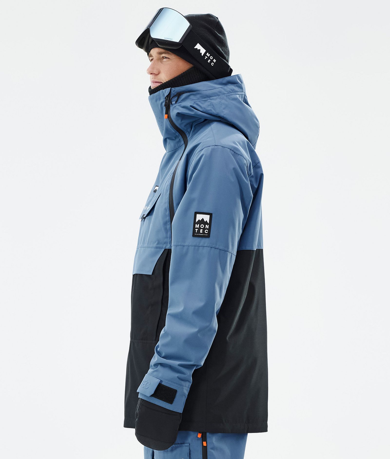 Doom Ski Jacket Men Blue Steel/Black, Image 5 of 10