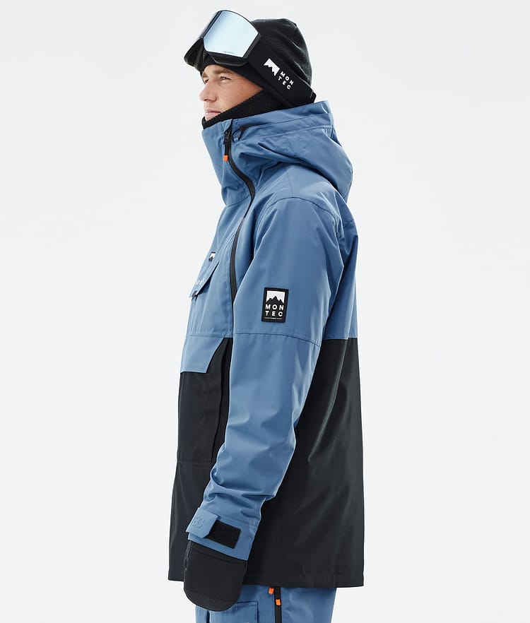 Doom Skijacke Herren Blue Steel/Black