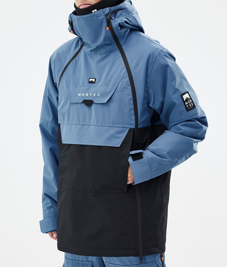 Doom Skijacke Herren Blue Steel/Black