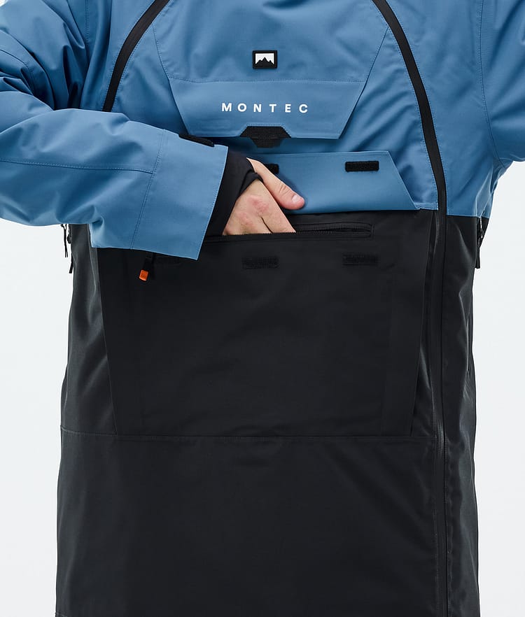 Doom Snowboard Jacket Men Blue Steel/Black, Image 9 of 11