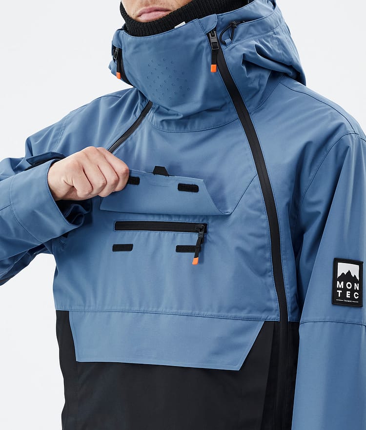 Doom Ski Jacket Men Blue Steel/Black