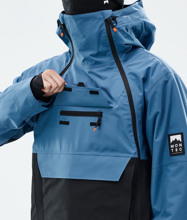 Doom Snowboard Jacket Men Blue Steel/Black, Image 10 of 11