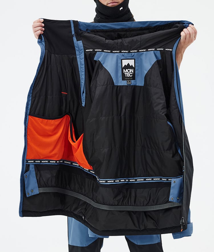 Doom Ski Jacket Men Blue Steel/Black, Image 10 of 10