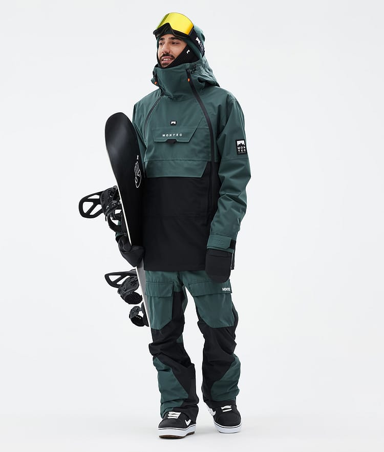 Doom Snowboardjacke Herren Dark Atlantic/Black, Bild 3 von 11