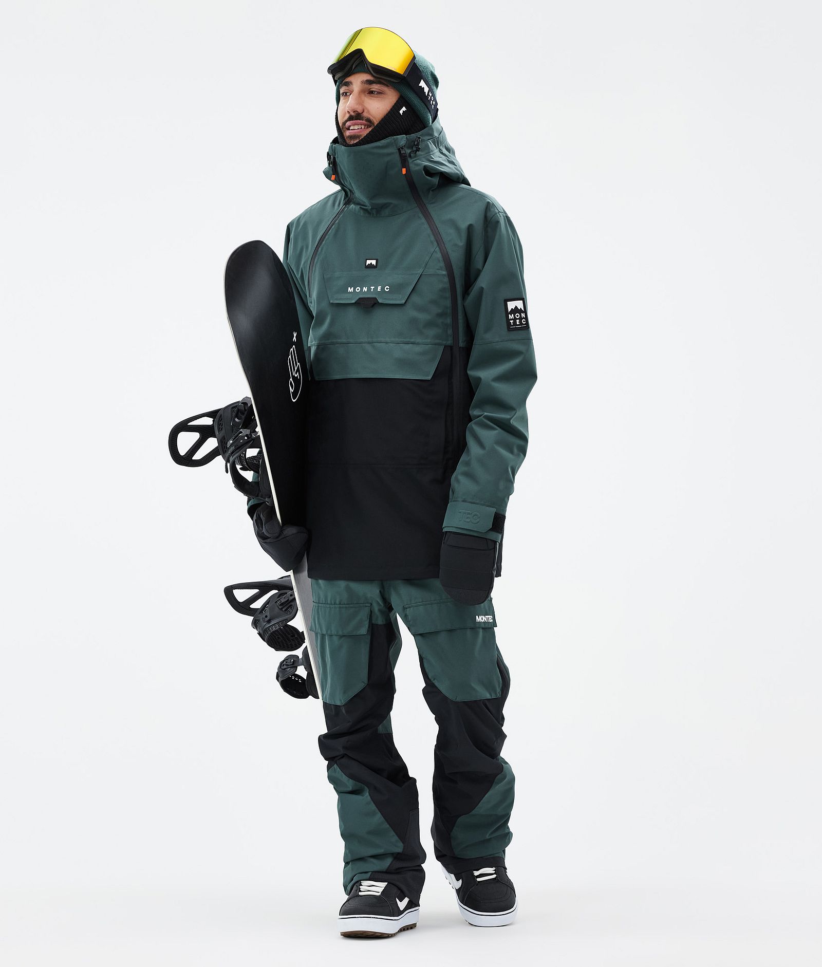 Doom Snowboardjacke Herren Dark Atlantic/Black, Bild 3 von 11