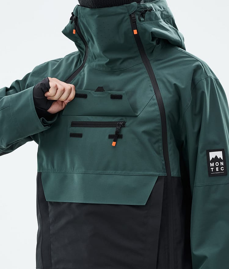 Doom Veste de Ski Homme Dark Atlantic/Black, Image 10 sur 11