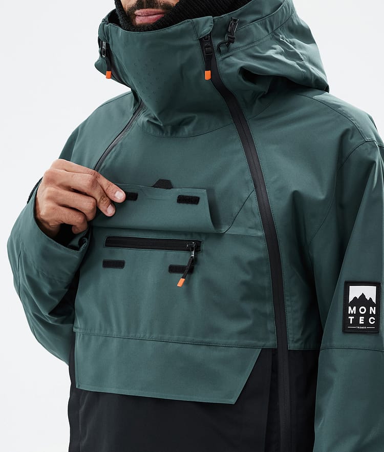 Doom Skijacke Herren Dark Atlantic/Black, Bild 10 von 11