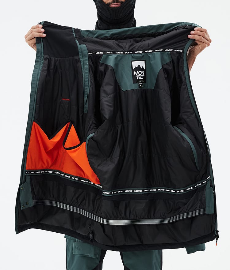 Doom Skijacke Herren Dark Atlantic/Black, Bild 11 von 11