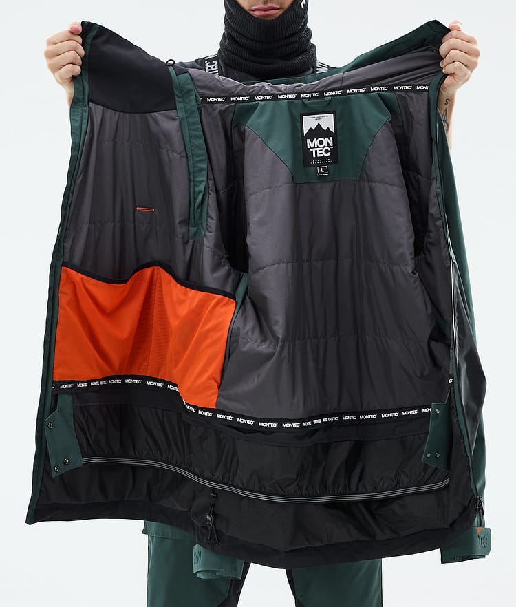 Doom Veste de Ski Homme Dark Atlantic/Black, Image 11 sur 11