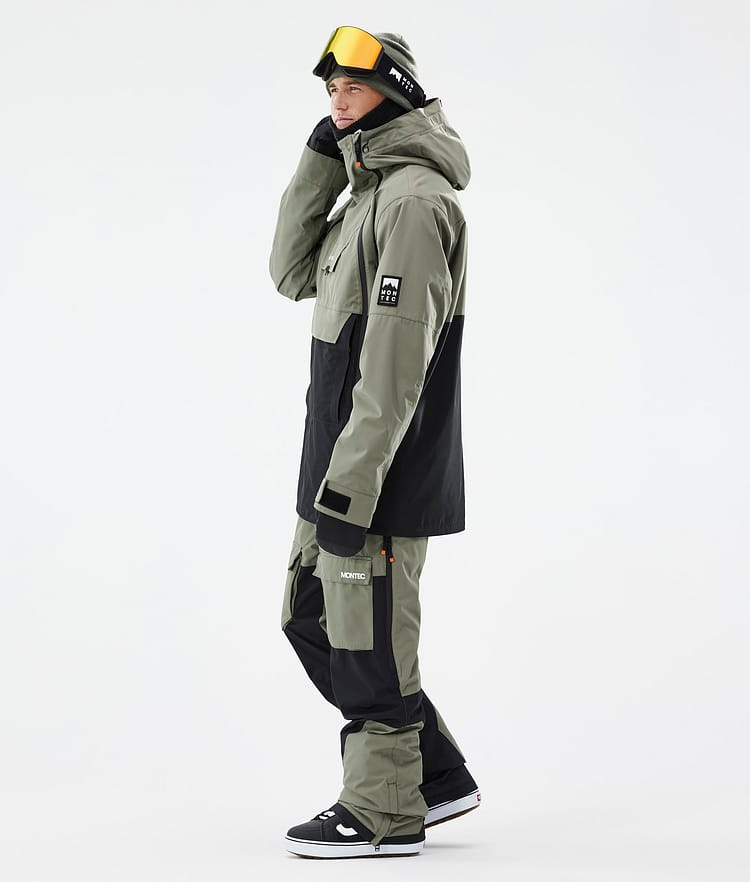 Doom Veste Snowboard Homme Greenish/Black, Image 4 sur 11