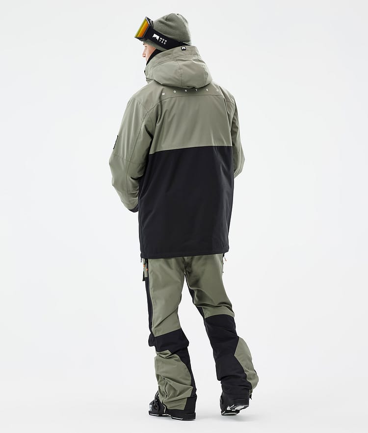 Doom Ski Jacket Men Greenish/Black