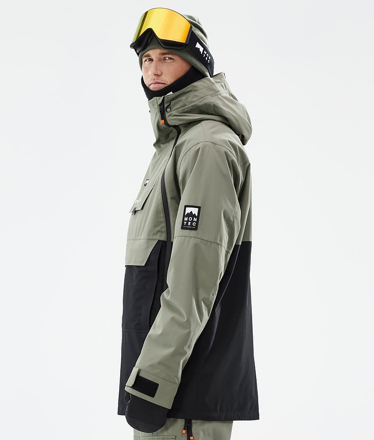 Doom Ski Jacket Men Greenish/Black