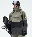 Doom Snowboard Jacket Men Greenish/Black/Phantom