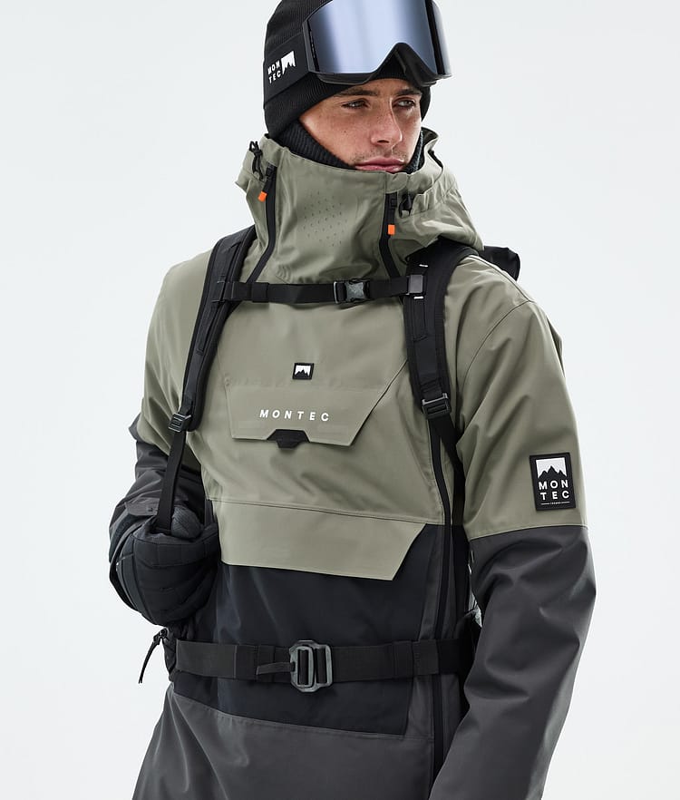 Doom Ski Jacket Men Greenish/Black/Phantom, Image 2 of 11
