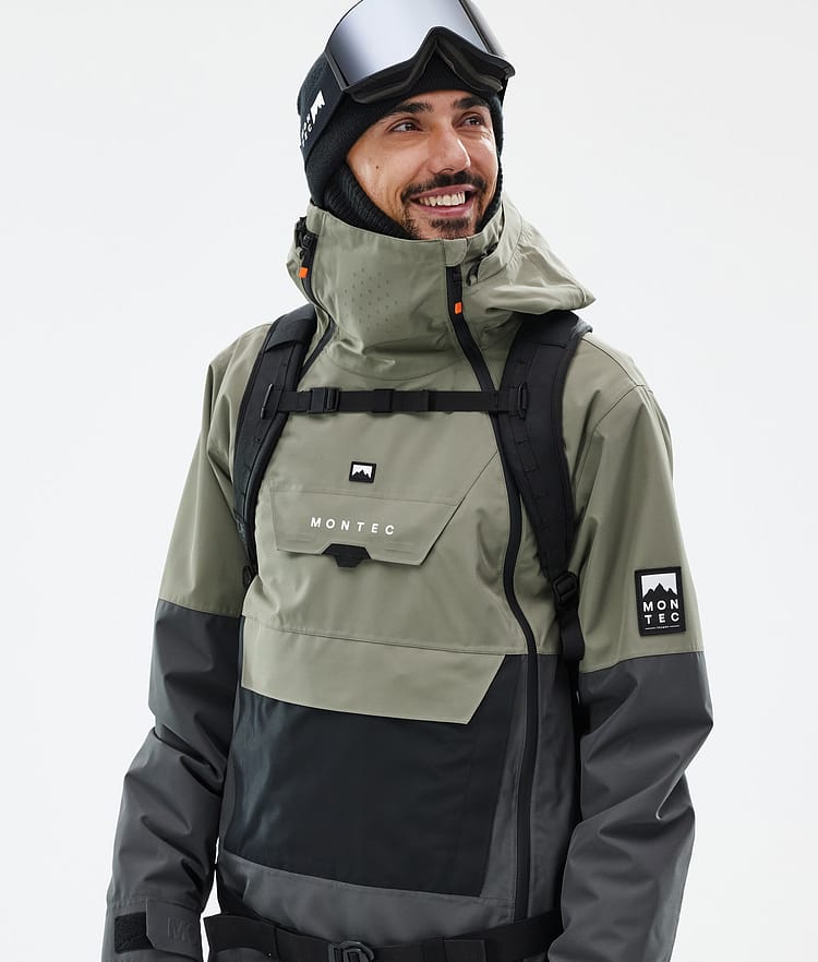 Doom Skijacke Herren Greenish/Black/Phantom, Bild 2 von 11