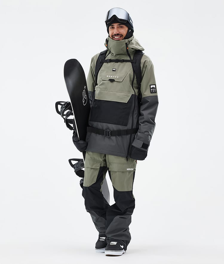 Doom Snowboardjacke Herren Greenish/Black/Phantom, Bild 3 von 11
