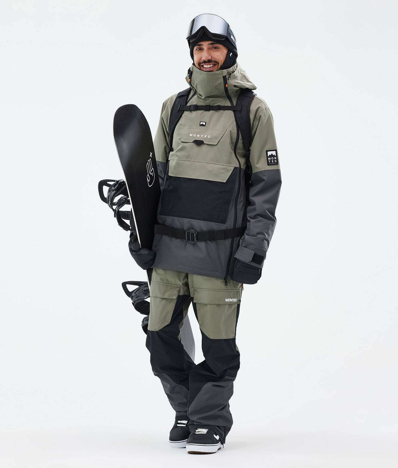 Doom Snowboardjacke Herren Greenish/Black/Phantom, Bild 3 von 11