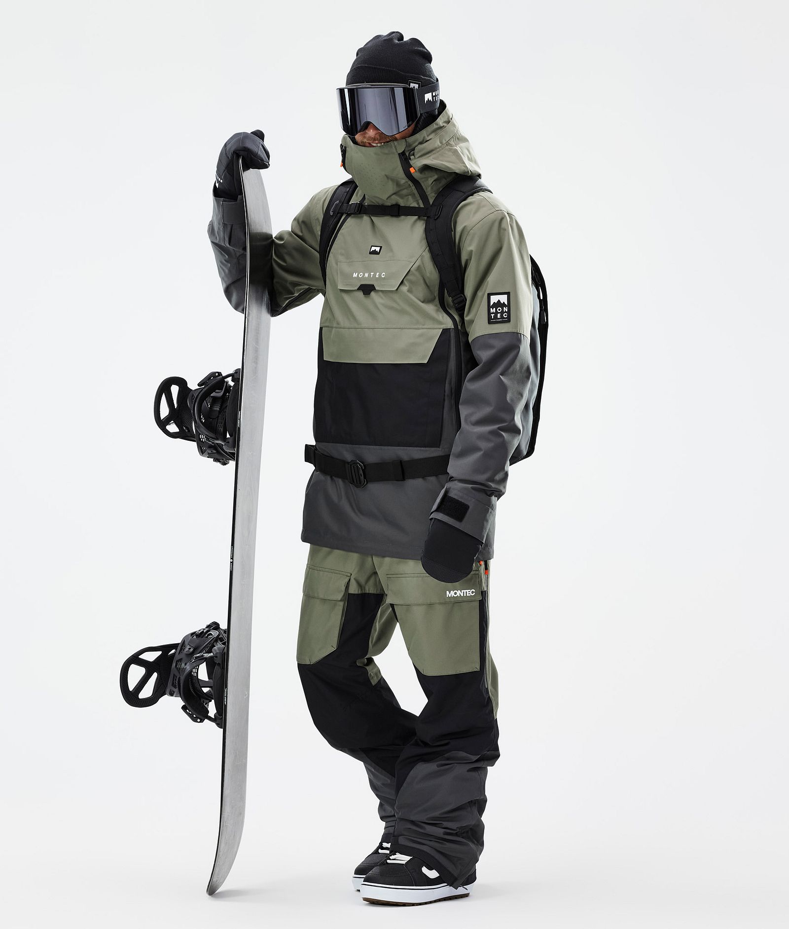 Doom Veste Snowboard Homme Greenish/Black/Phantom, Image 3 sur 11