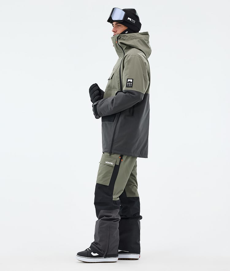 Doom Veste Snowboard Homme Greenish/Black/Phantom, Image 4 sur 11