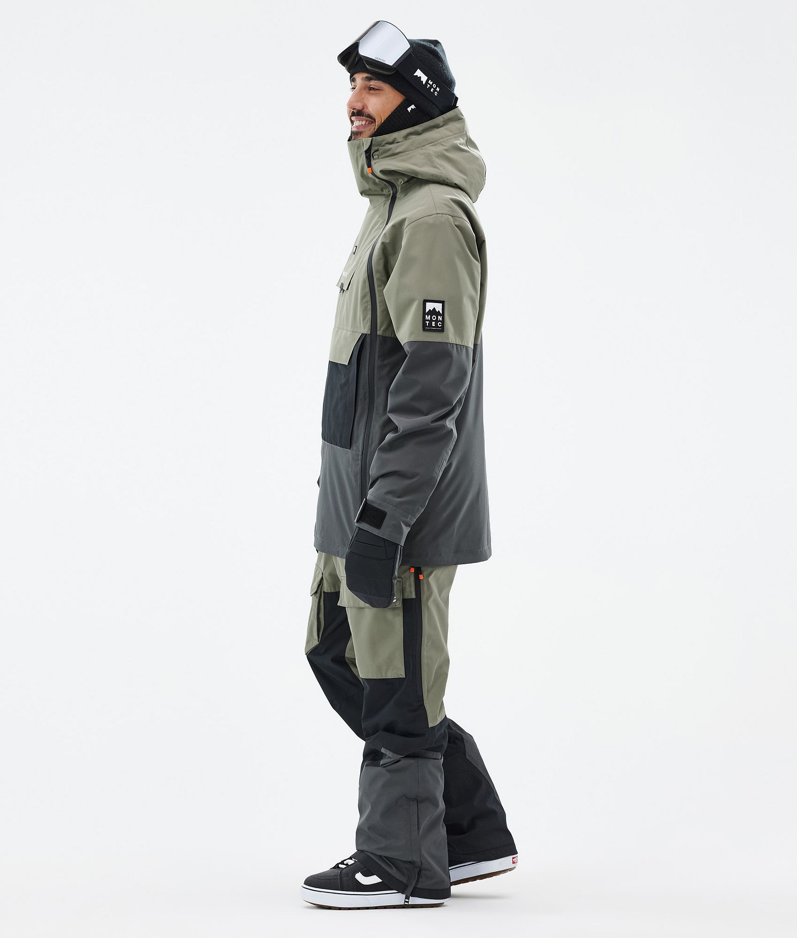 Doom Snowboardjacke Herren Greenish/Black/Phantom, Bild 4 von 11