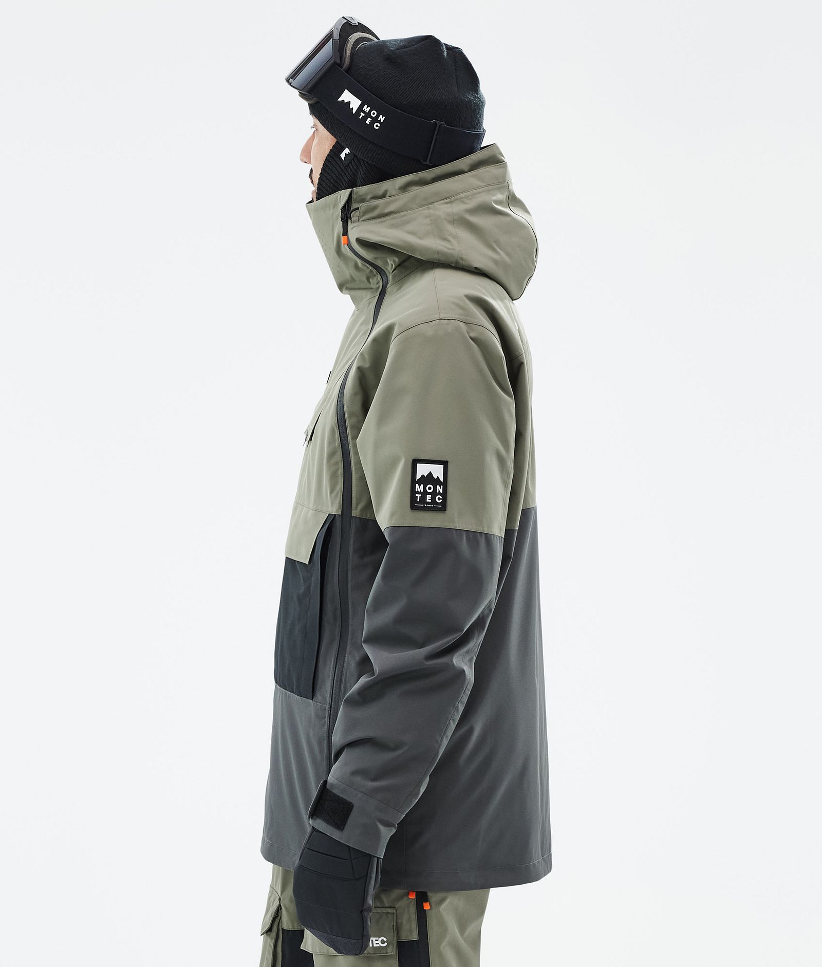 Doom Skijacke Herren Greenish/Black/Phantom, Bild 6 von 11