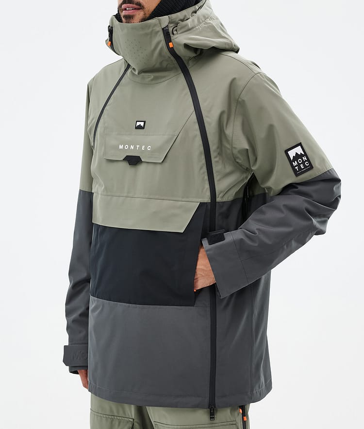 Doom Skijacke Herren Greenish/Black/Phantom, Bild 8 von 11