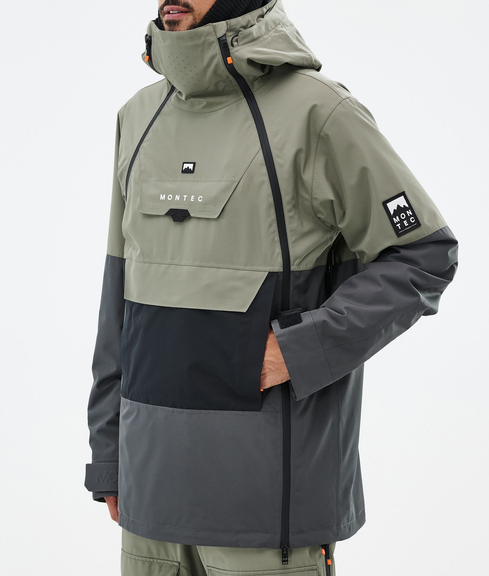 Doom Skijacke Herren Greenish/Black/Phantom, Bild 8 von 11
