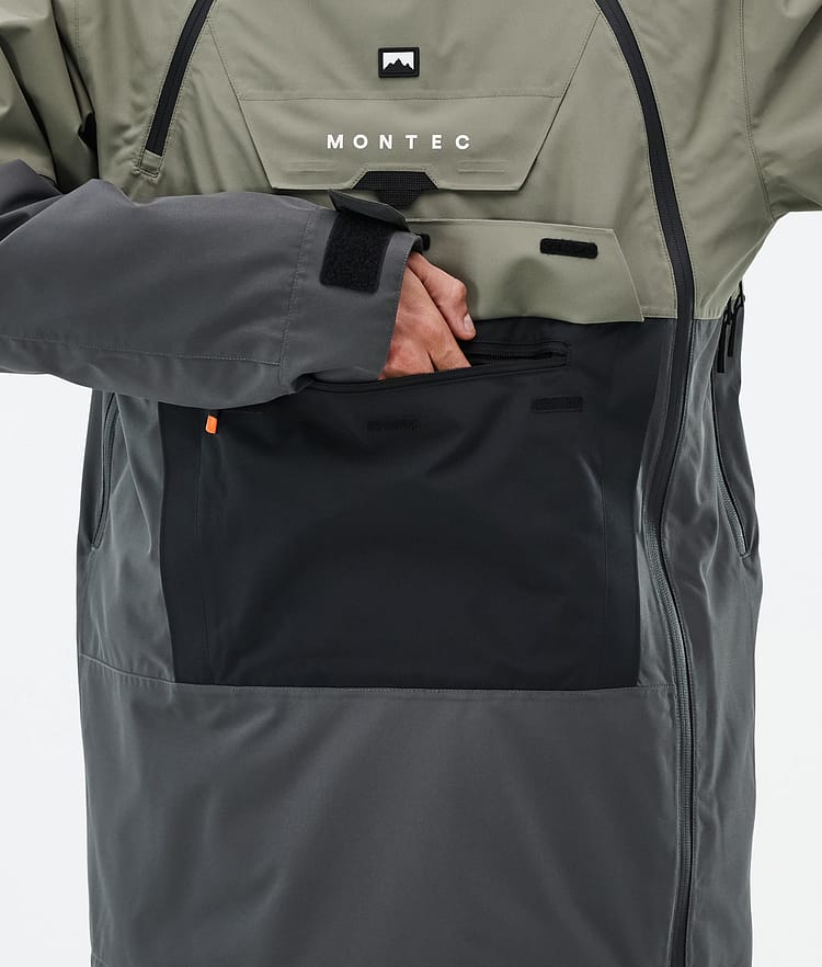 Doom Skijacke Herren Greenish/Black/Phantom, Bild 9 von 11