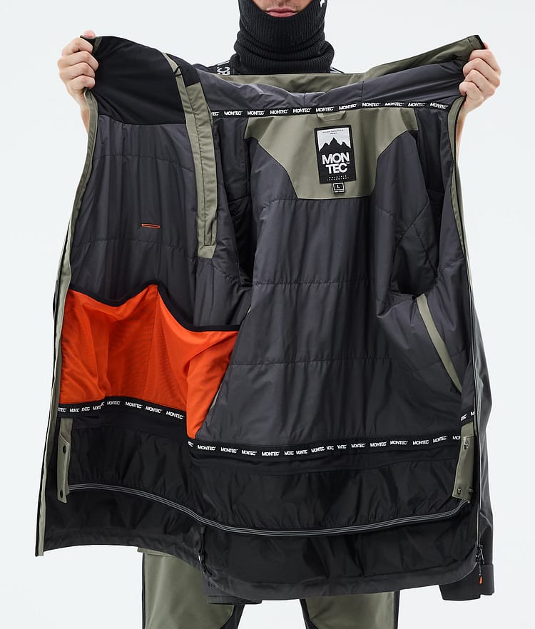 Doom Ski Jacket Men Greenish/Black/Phantom, Image 11 of 11