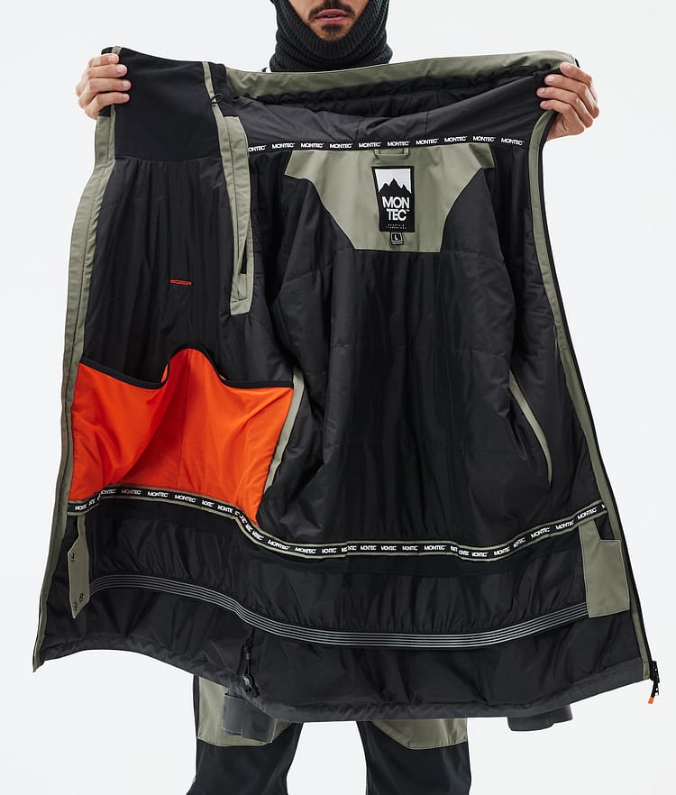 Doom Skijacke Herren Greenish/Black/Phantom, Bild 11 von 11