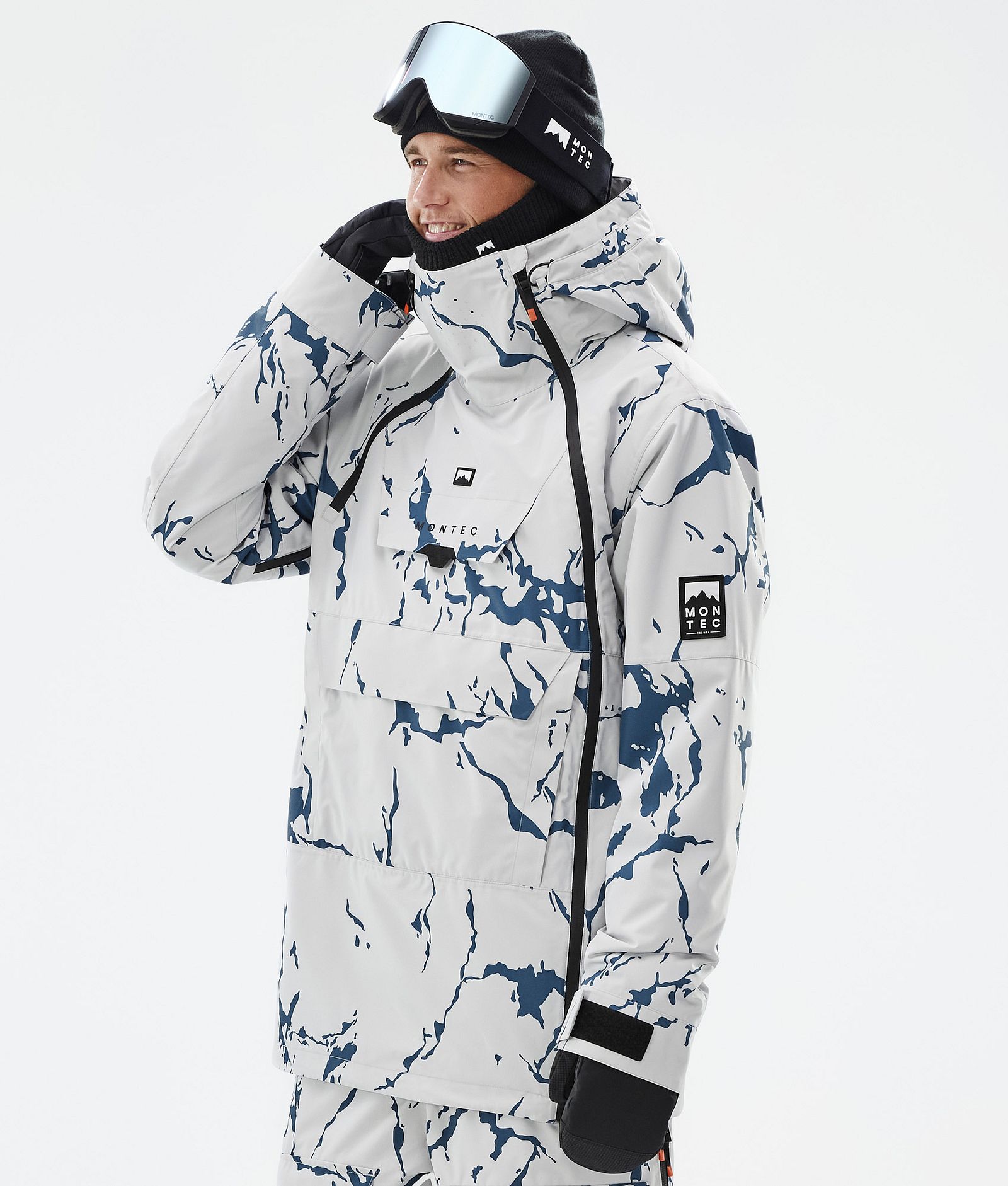 Montec Doom Snowboard Jacket Men Ice Montecwear Montec Doom Snowboard Jacket Men Ice Montecwear