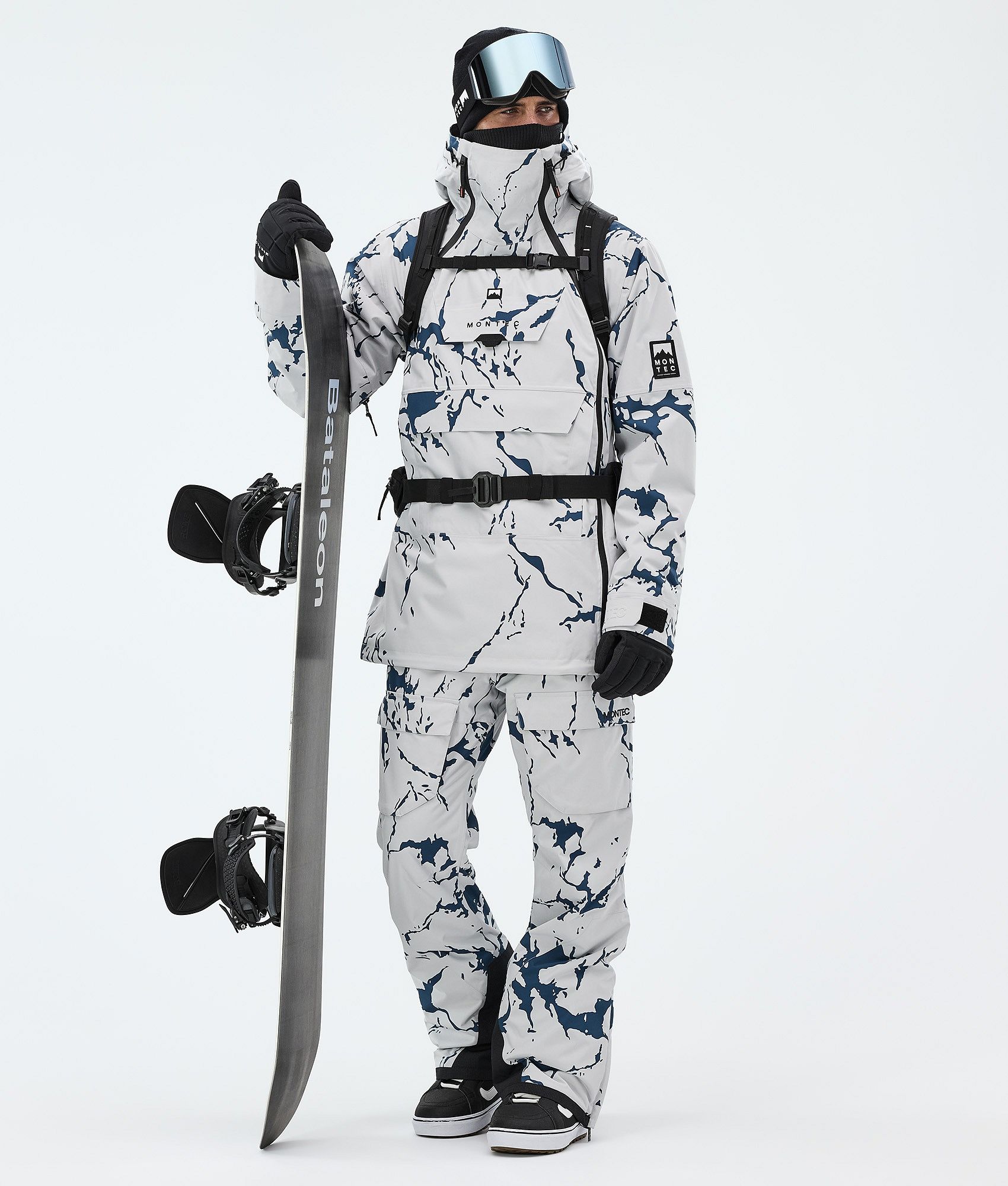 Montec Doom Snowboard Jacket Men Ice | Montecwear.com