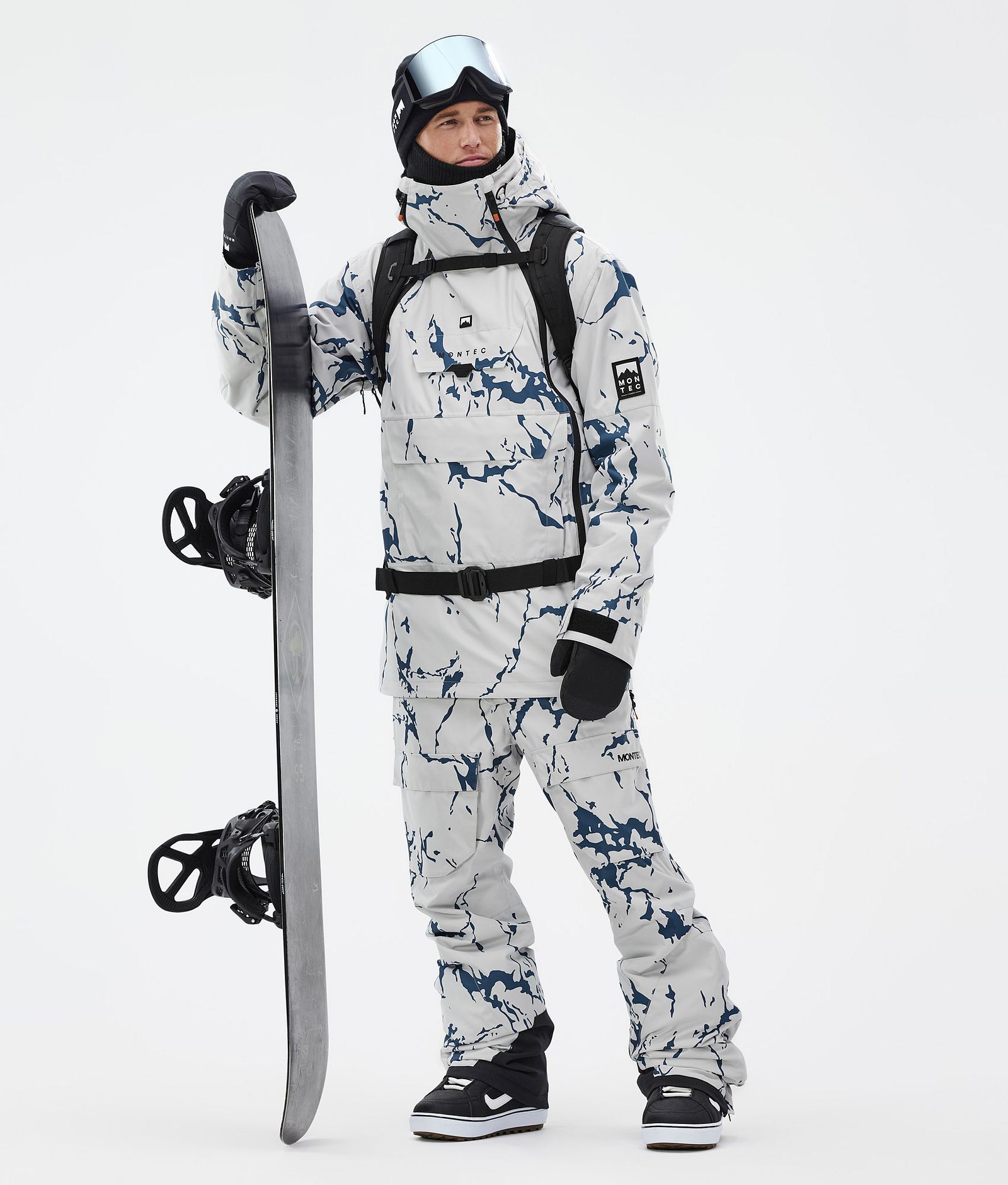Montec Doom Snowboard Jacket Men Ice | Montecwear.com