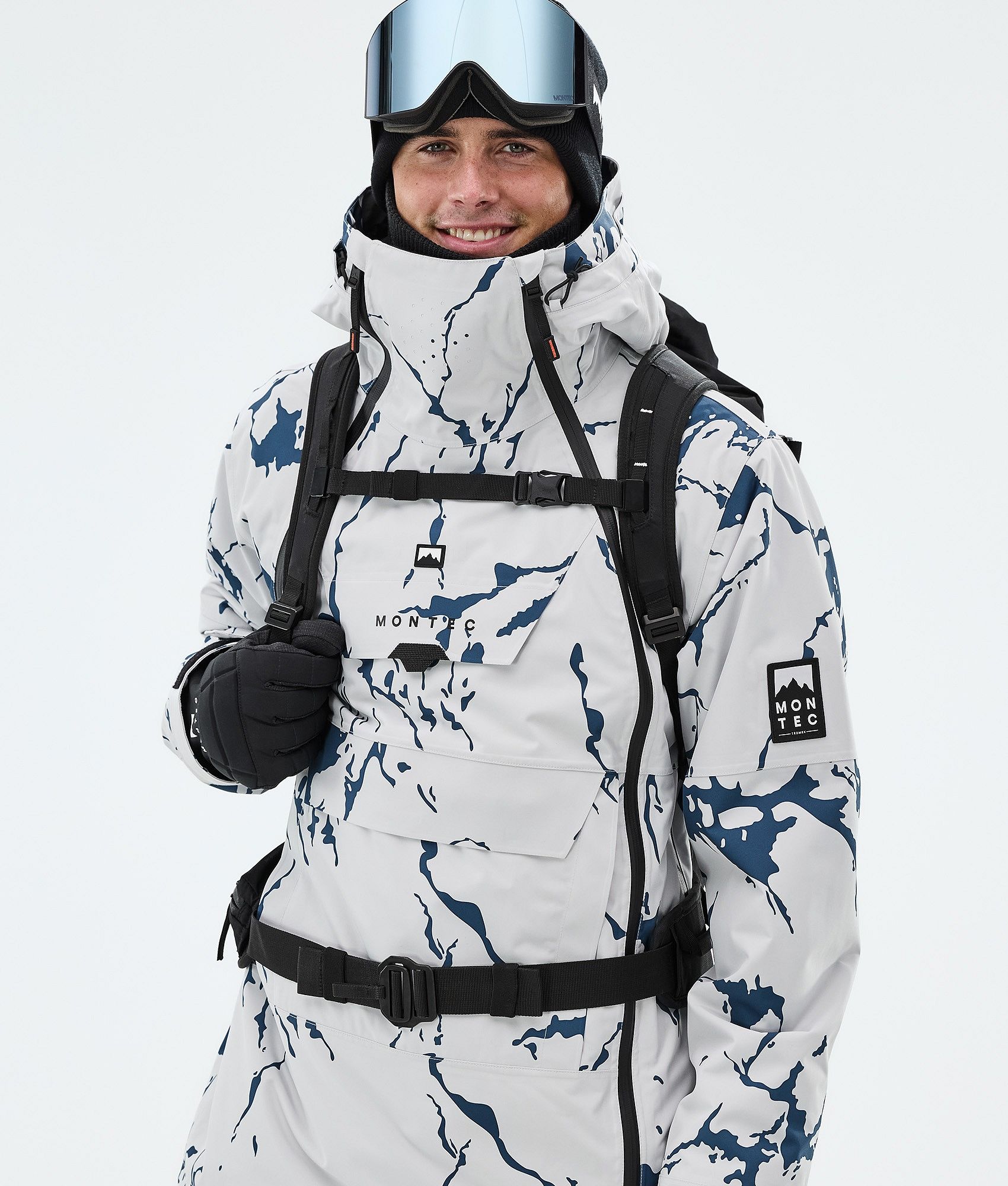 Montec Doom Snowboard Jacket Men Ice | Montecwear.com