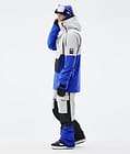 Doom Veste Snowboard Homme Light Grey/Black/Cobalt Blue, Image 4 sur 11