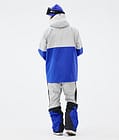 Doom Snowboard Jacket Men Light Grey/Black/Cobalt Blue, Image 5 of 11
