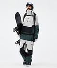 Doom Snowboard Jacket Men Light Grey/Black/Dark Atlantic Renewed, Image 3 of 11