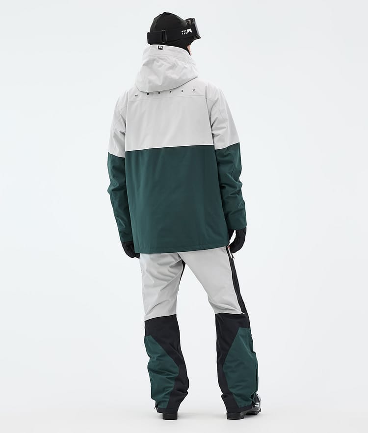 Doom Ski Jacket Men Light Grey/Black/Dark Atlantic, Image 5 of 11