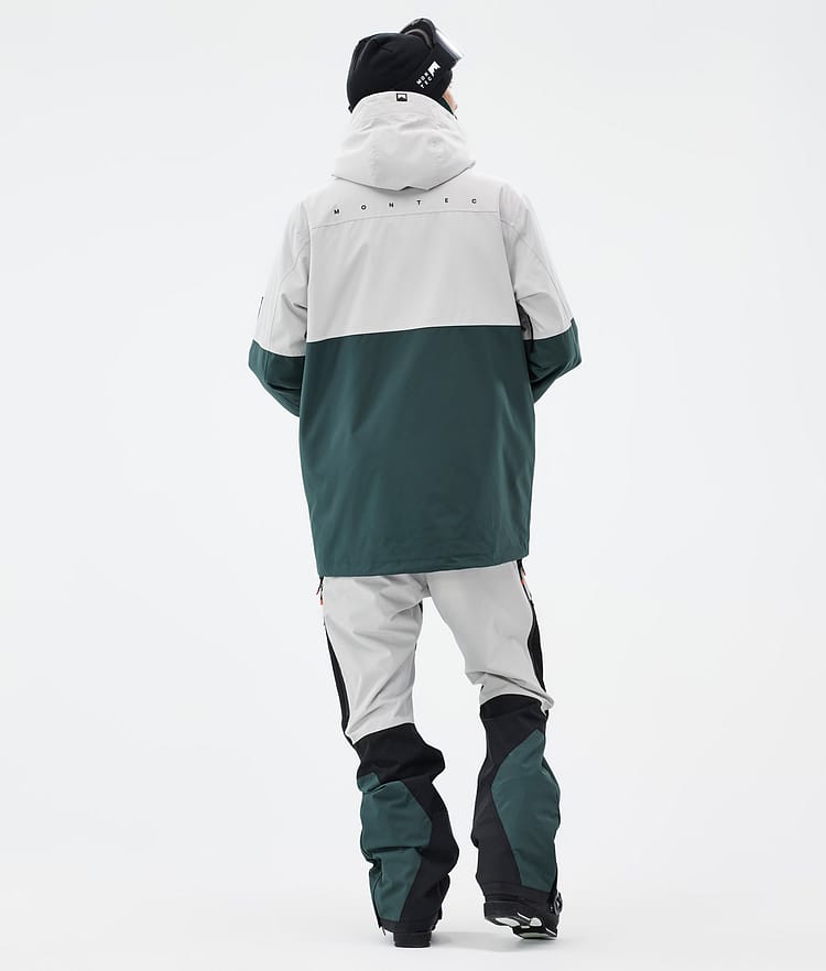 Doom Skijacke Herren Light Grey/Black/Dark Atlantic, Bild 5 von 11